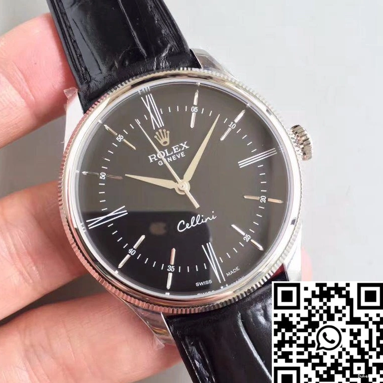 Factory 50509 Rolex Black V4 MKS Cellini Dial 0125